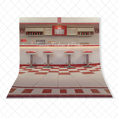 Cherry Cream Diner - With Sweep Option