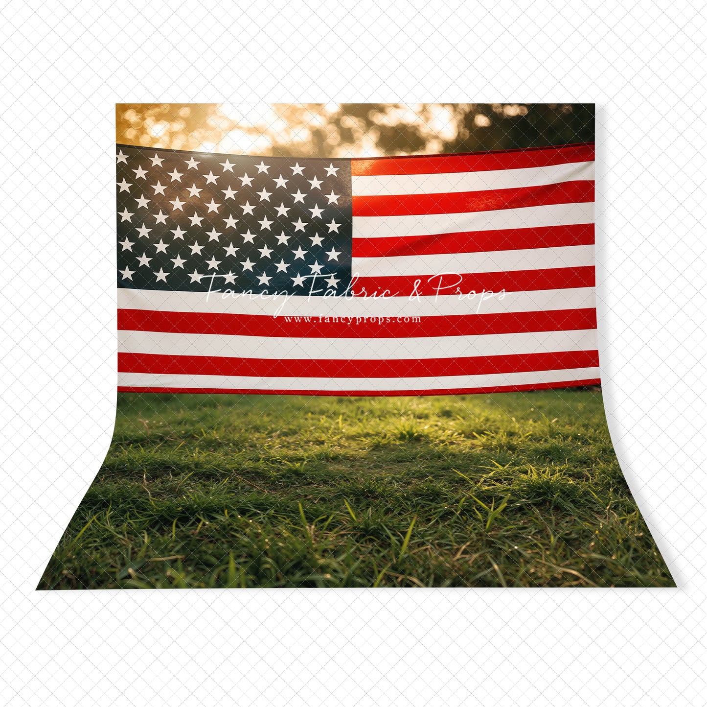 Stars & Stripes Sunset - With Sweep Option