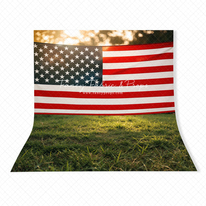 Stars & Stripes Sunset - With Sweep Option