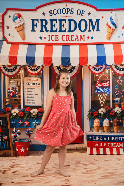 Sweet Liberty Ice Cream - With Sweep Option