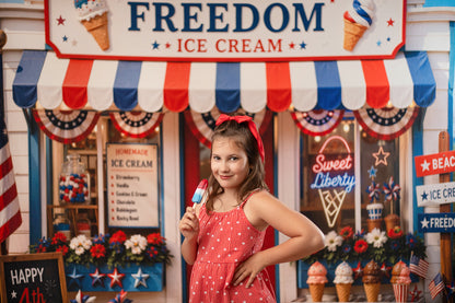 Sweet Liberty Ice Cream - With Sweep Option