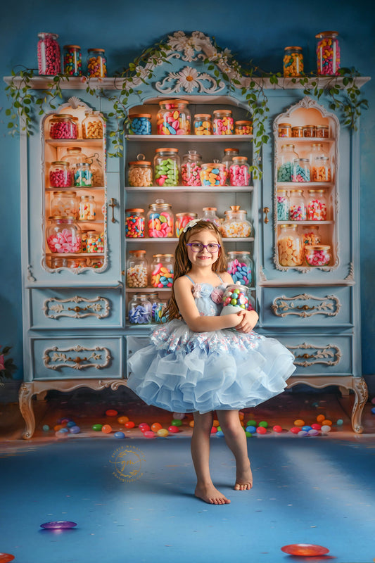 Sweet Stash - Blue Candy Floor - With Sweep Option