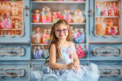 Sweet Stash - Blue Candy Floor - With Sweep Option