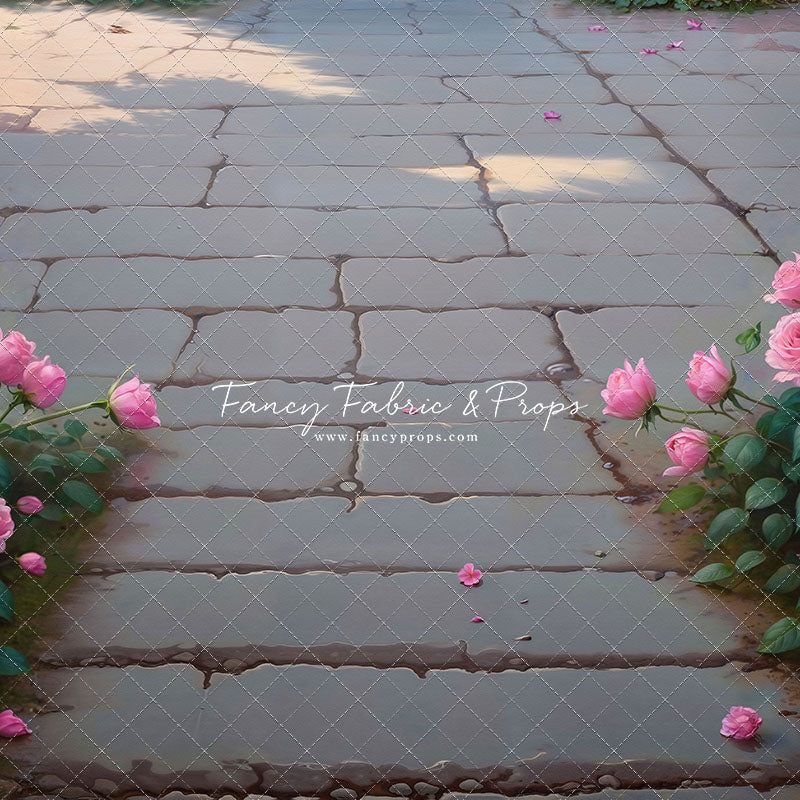 Blushing Blooms Pathway Mat Floor