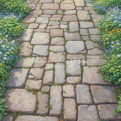Flower Shop Cobblestone Mat Floor