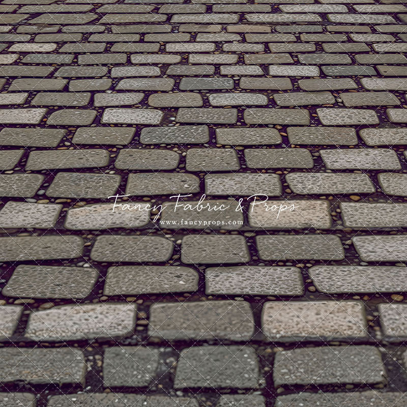 Grey Garrison Cobblestone Floor