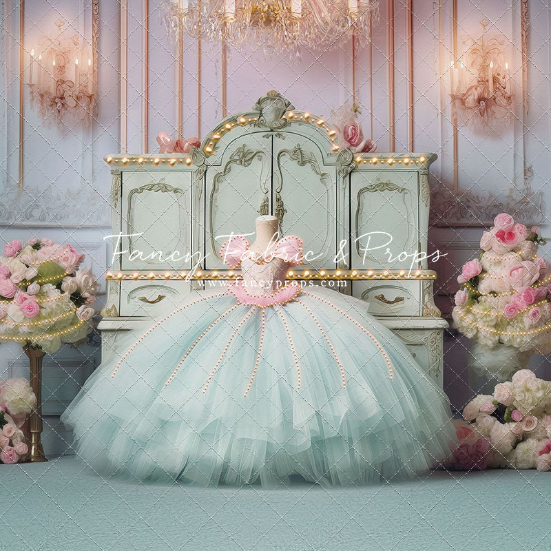 Miss Charlotte - Sage Carpet - With Sweep Option