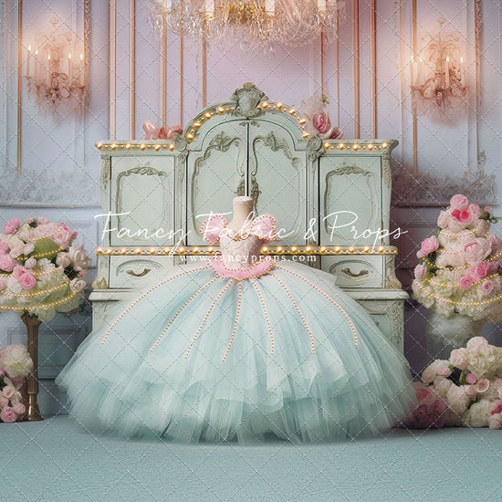 Miss Charlotte - Sage Carpet - With Sweep Option