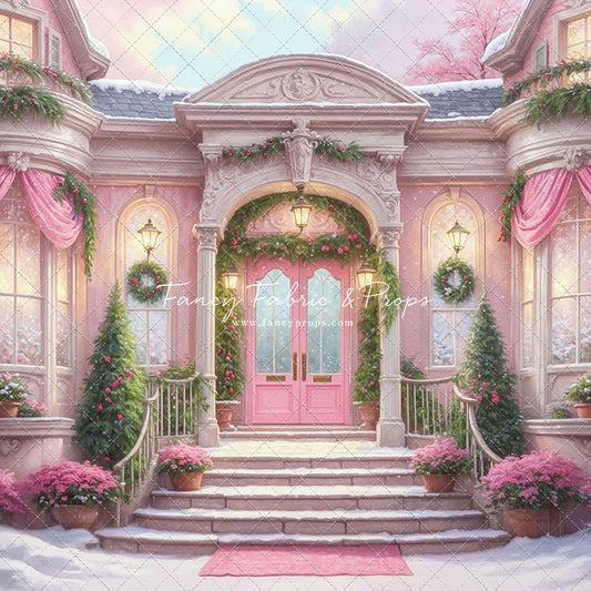 Rose Victorian Christmas - With Sweep Option
