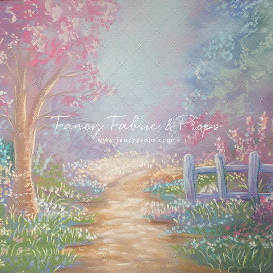 Pastel Garden Pathway - With Sweep Option