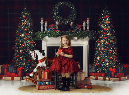 Tartan Traditional Mantle 2pc Room