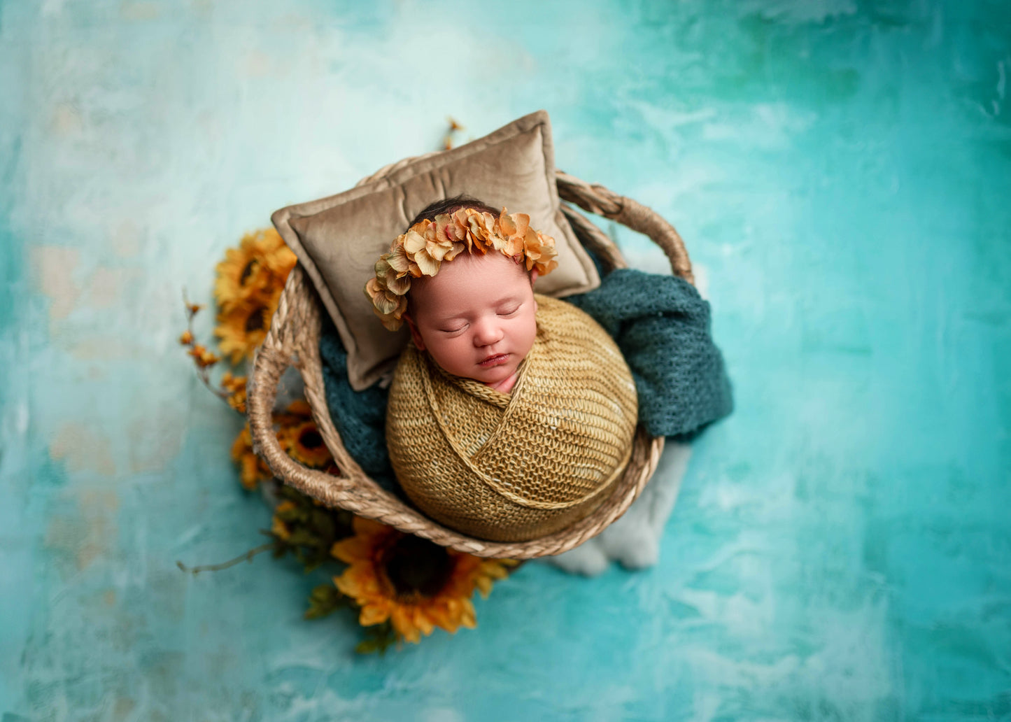 Teal Canvas - Petite