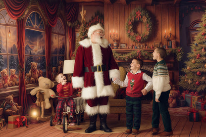 Teddy's Fireside Christmas - Room