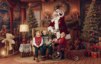 Teddy's Fireside Christmas - Room