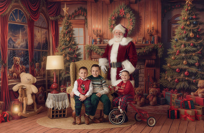 Teddy's Fireside Christmas - Room