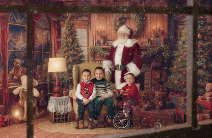 Teddy's Fireside Christmas - Room