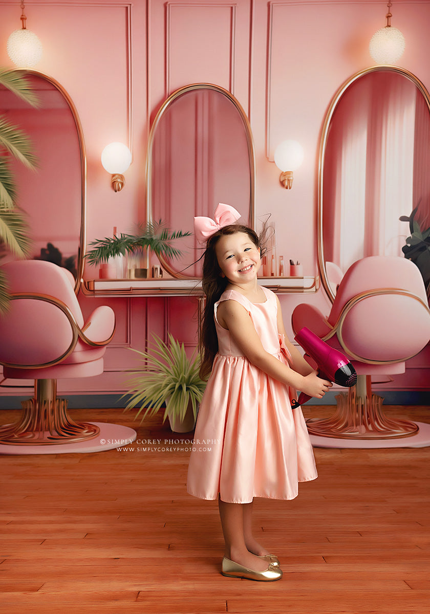 Teresa's Vanity - Wood Floor Option - With Sweep Option