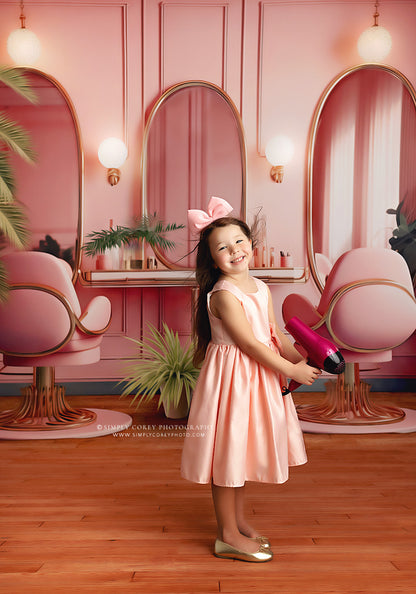 Teresa's Vanity - Wood Floor Option - With Sweep Option