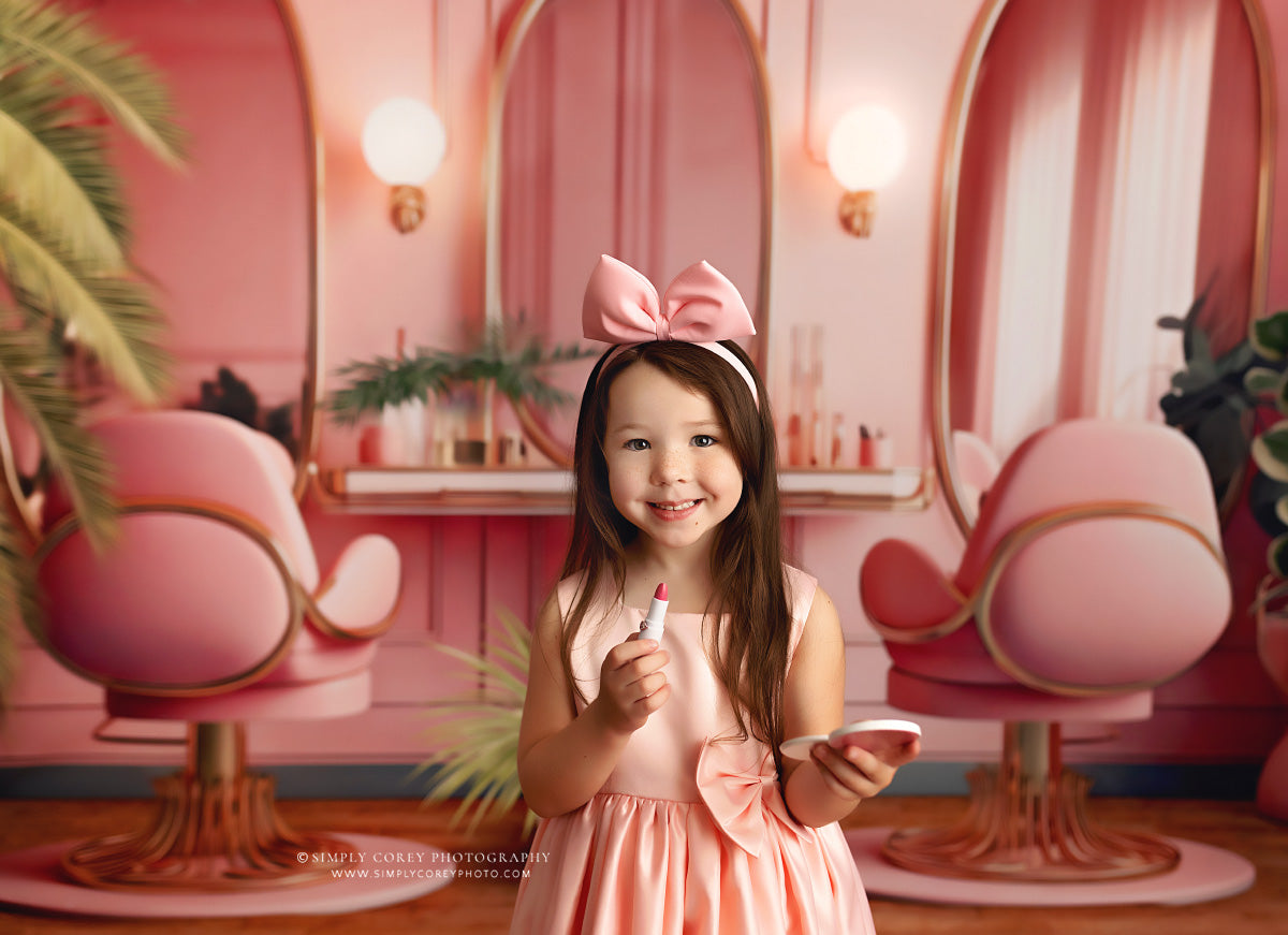 Teresa's Vanity - Wood Floor Option - With Sweep Option