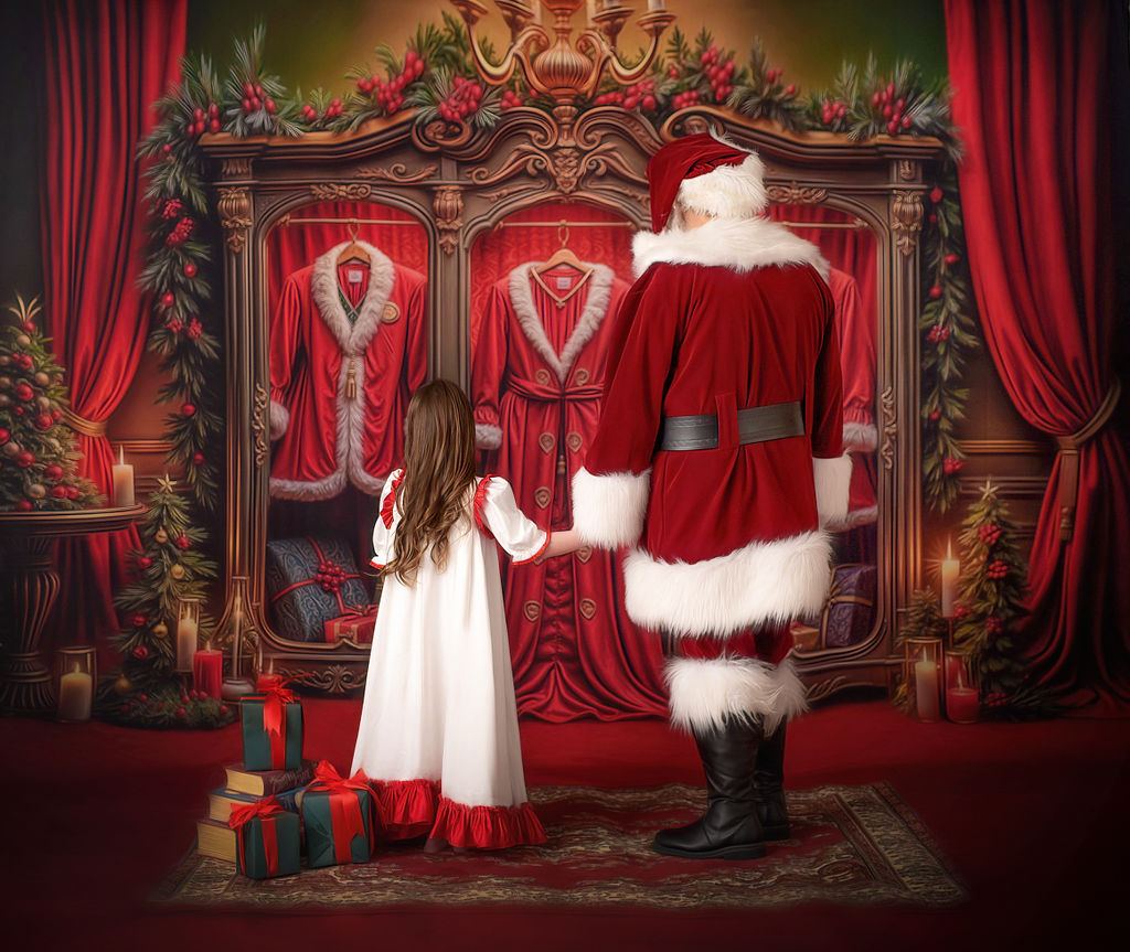 The Claus Closet - with Sweep Option