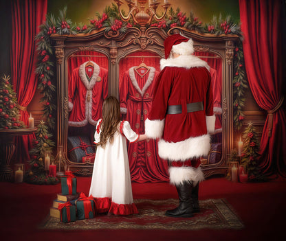 The Claus Closet - with Sweep Option