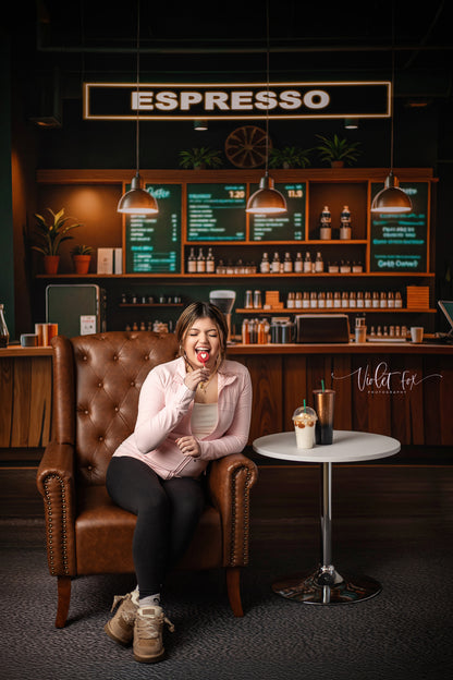 The Coffee Spot - White Floor Version - With Sweep Option