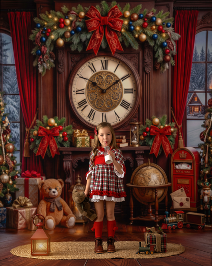The Grand Christmas Clock - with Sweep Option