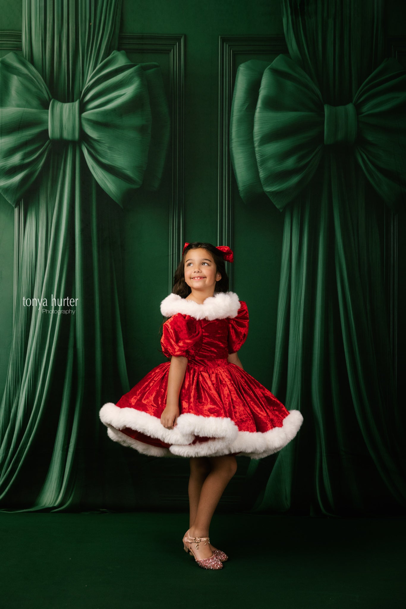 Emerald Bows - With Sweep Option