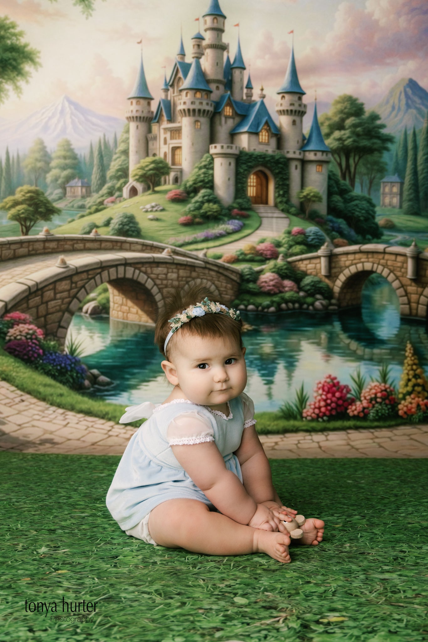 Castle of Blooms - With Sweep Option