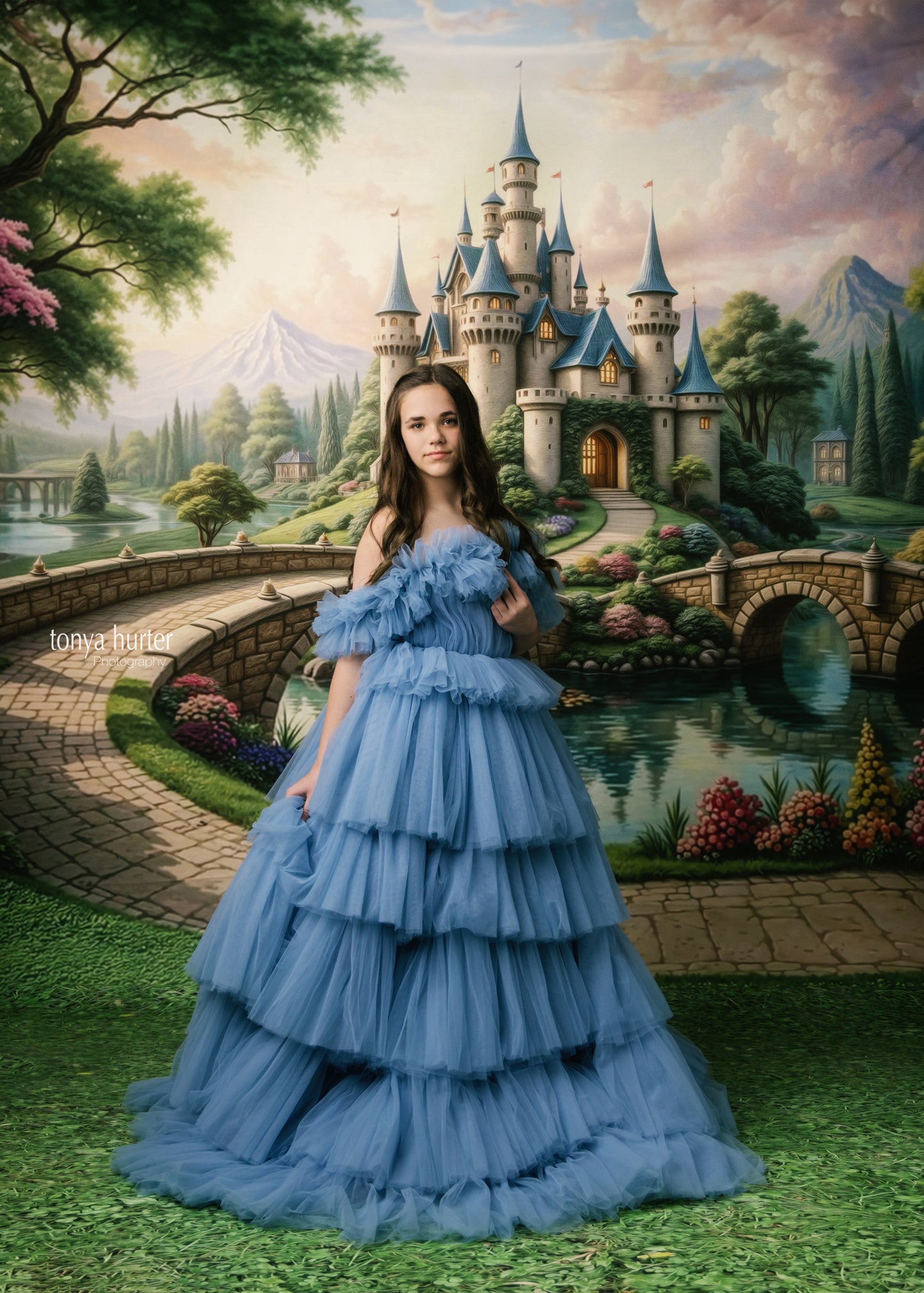 Castle of Blooms - With Sweep Option