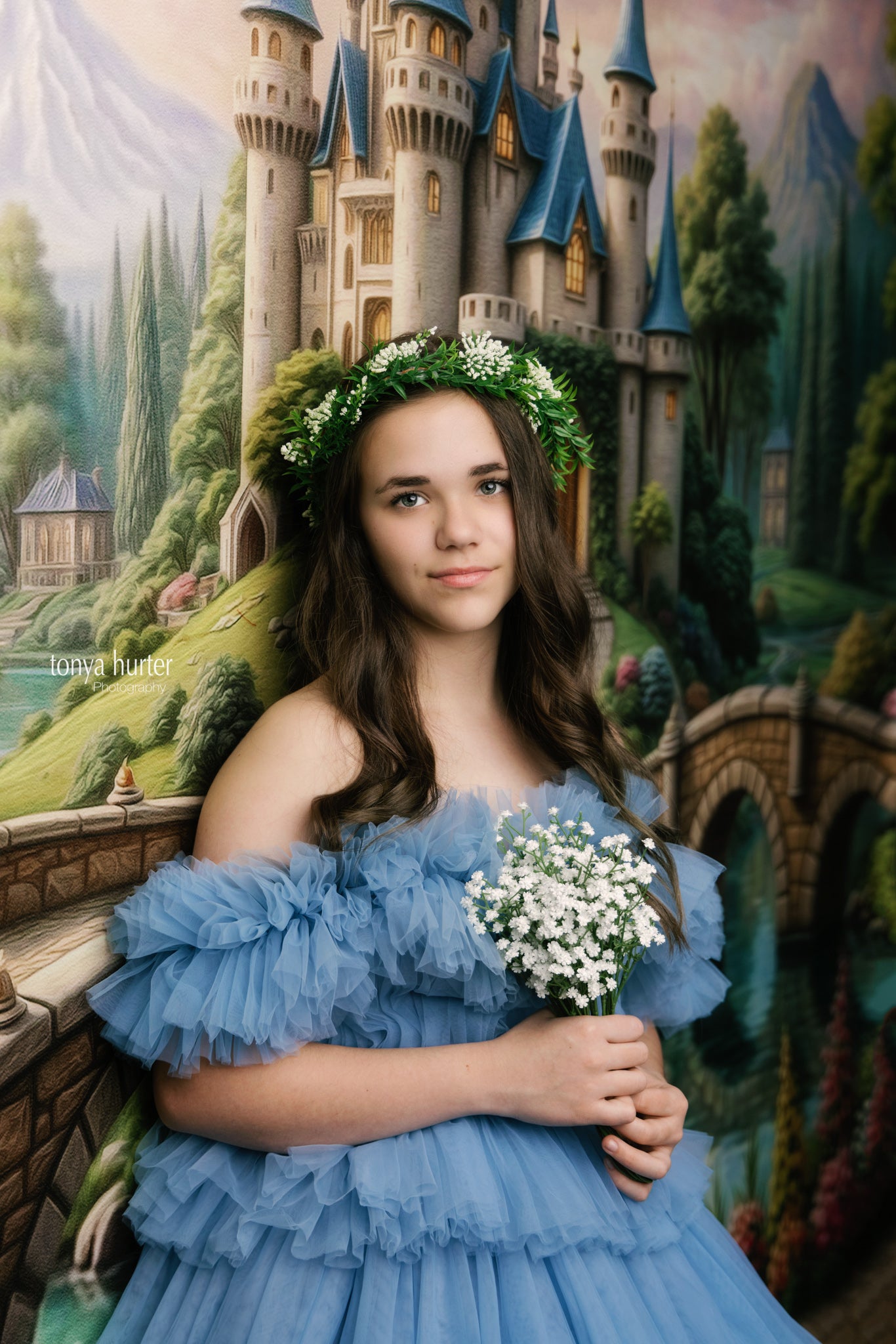 Castle of Blooms - With Sweep Option