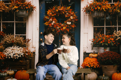 Falling Leaves Flower Shop - With Sweep Option
