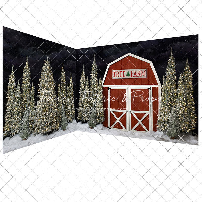 Tree Farm Barn 2pc Mini Room