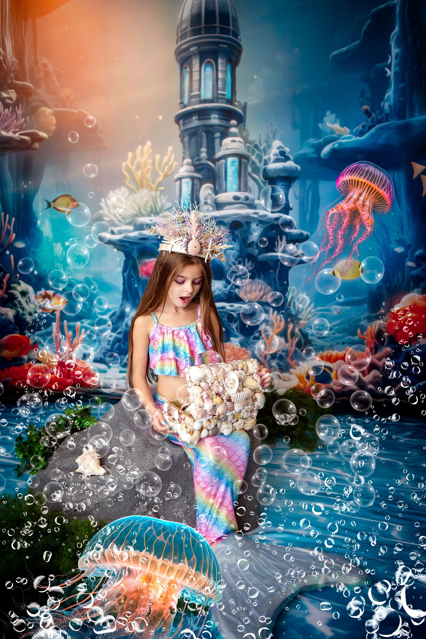 Triton's Underwater Tower - With Sweep Option