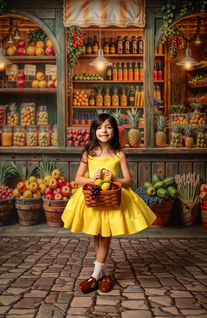 Fruit Market Cobblestone - Mat Floor