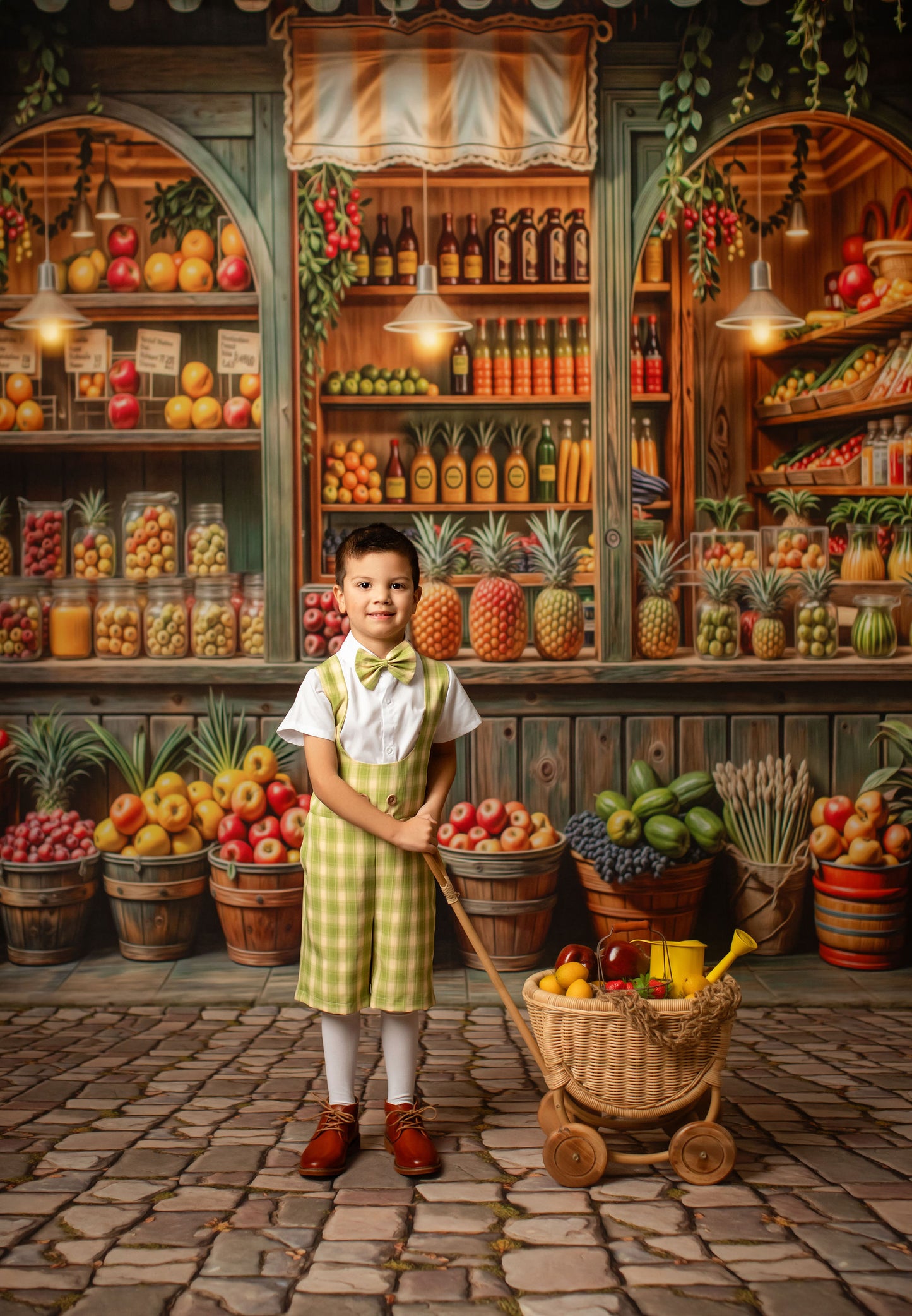 Fruit Market Cobblestone - Mat Floor
