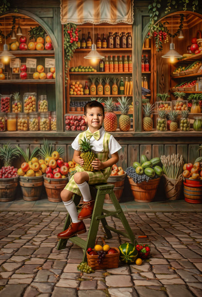 Fruit Market Cobblestone - Floor