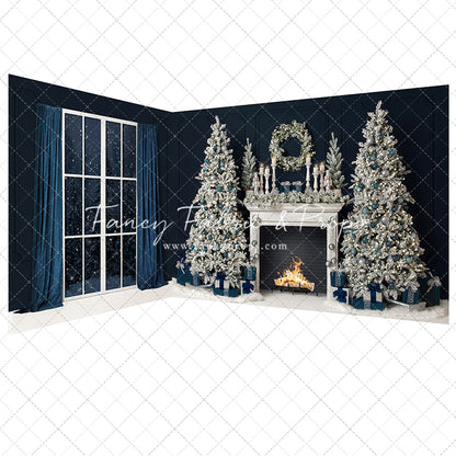 True Blue Mantle 2pc Room