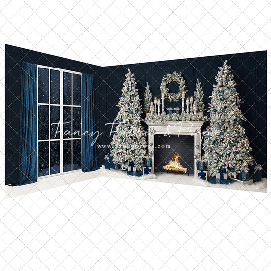 True Blue Mantle 2pc Room