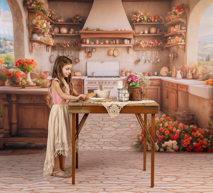 Tuscan Kitchen- With Sweep Option