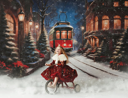 Twilight Tinsel Trolley - with Sweep Option