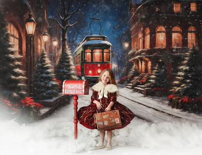 Twilight Tinsel Trolley - with Sweep Option