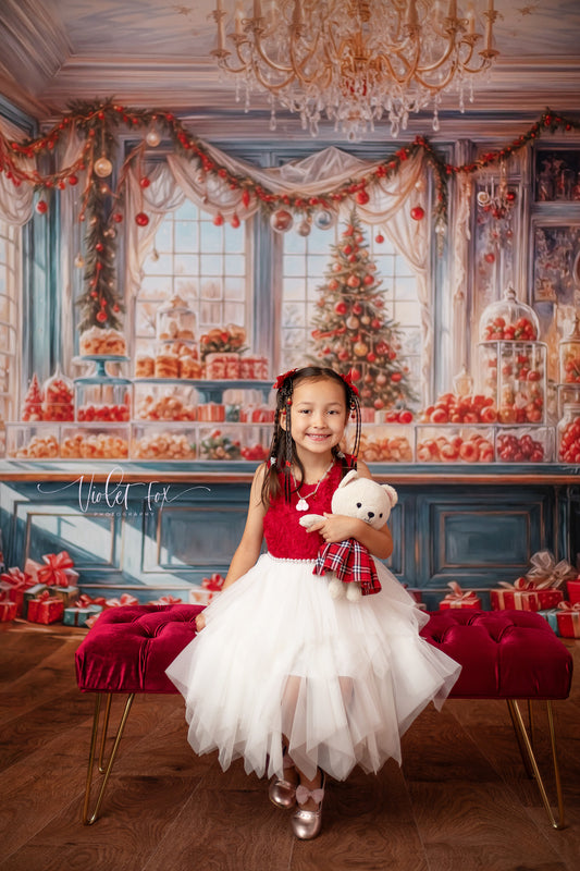 Winter Wonderland Sweet Shop - With Sweep Option