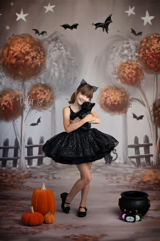 Starlit Halloween Grove - With Sweep Option