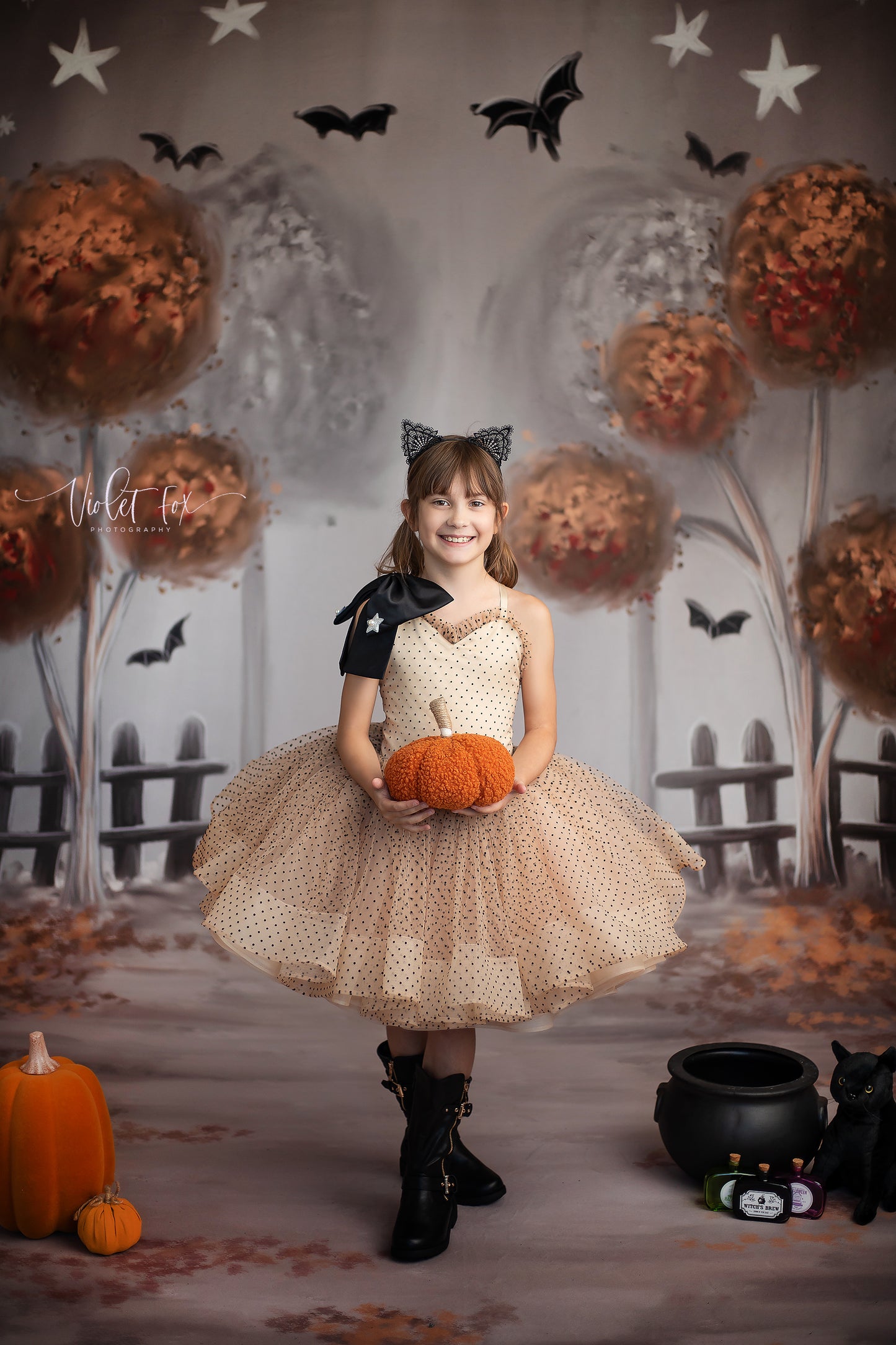 Starlit Halloween Grove - With Sweep Option