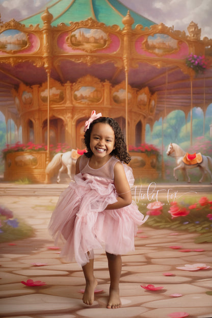 Victorian Elegance Carousel - With Sweep Option