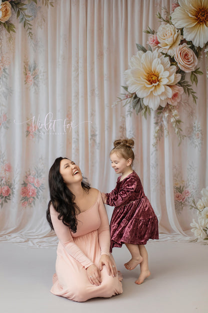 Draping Botanicals - With Sweep Option