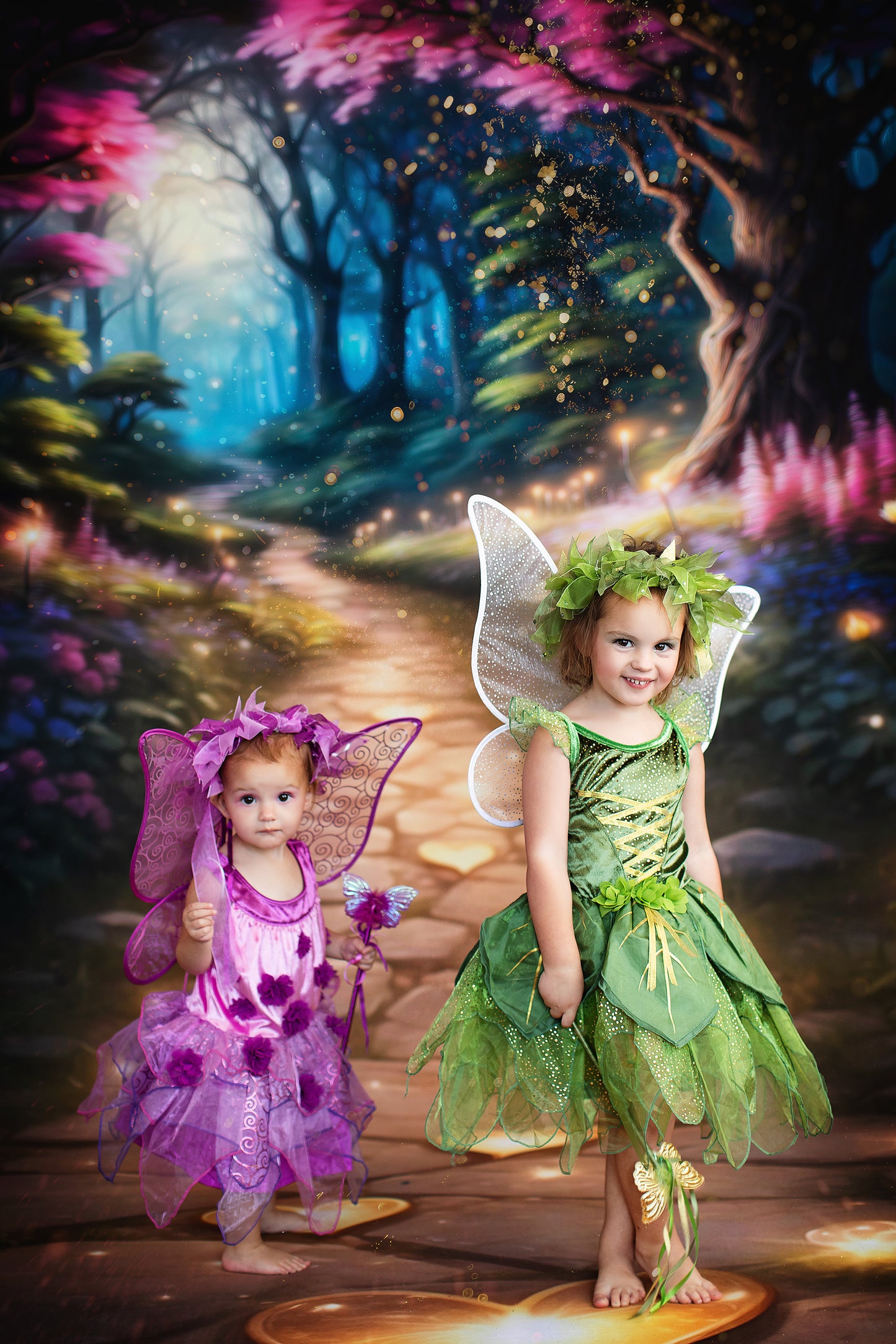 Fairy Valentine Forest - With Sweep Option