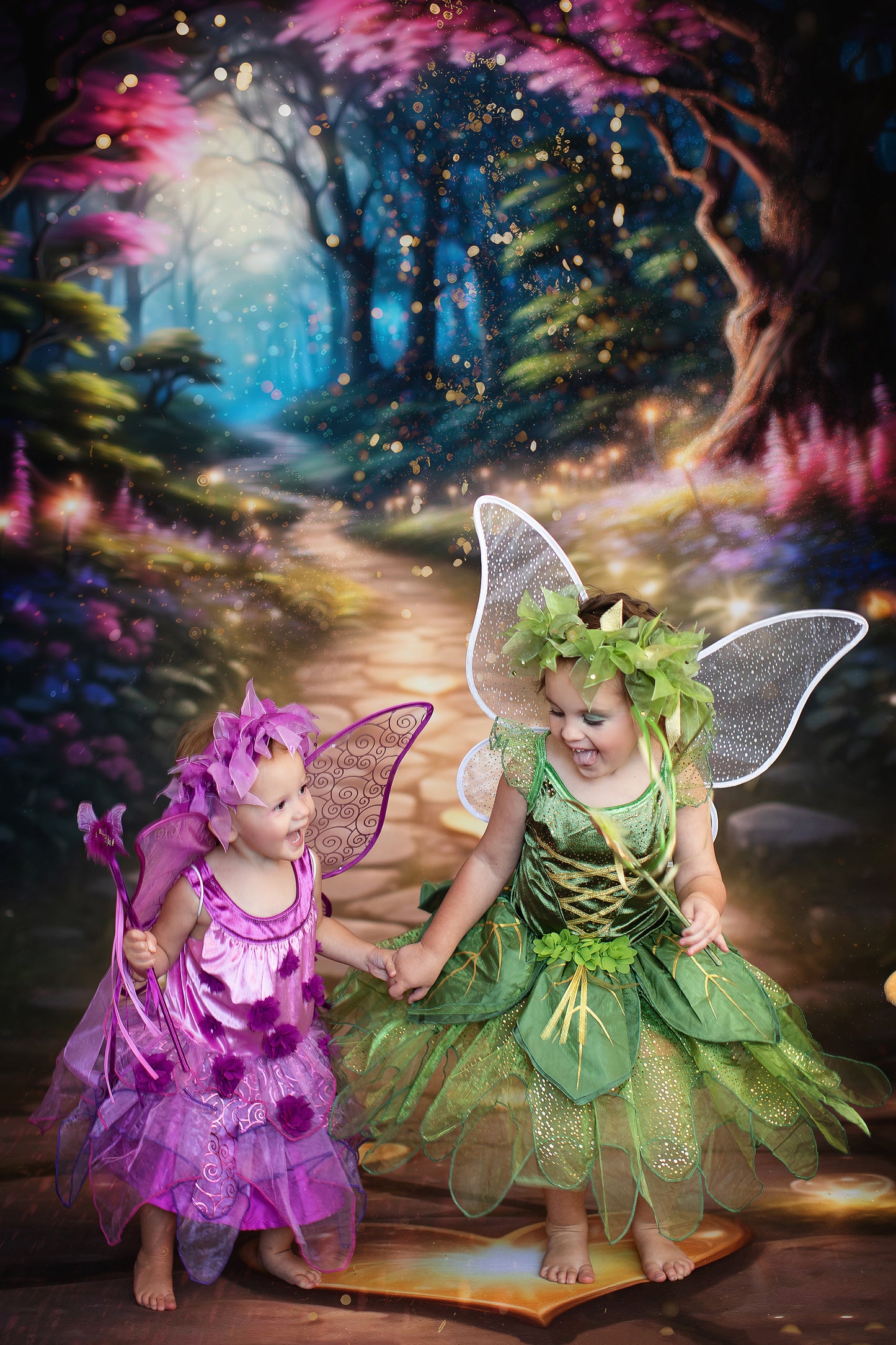 Fairy Valentine Forest - With Sweep Option