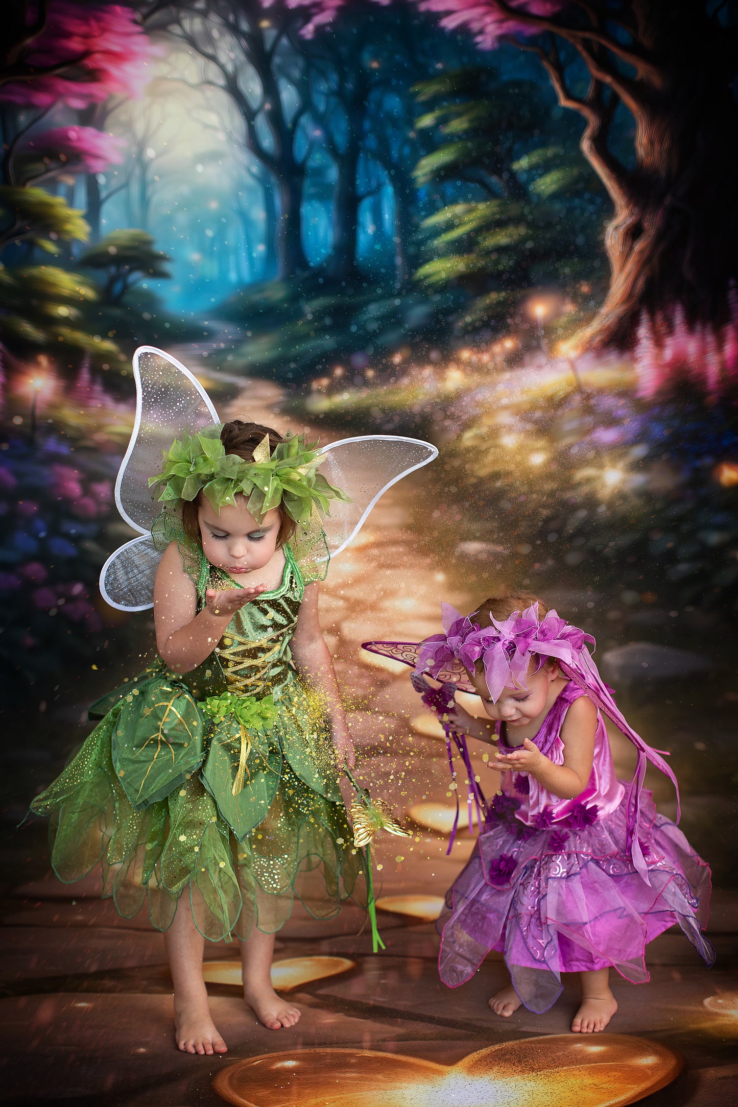 Fairy Valentine Forest - With Sweep Option